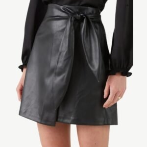 Black Leather Skirt